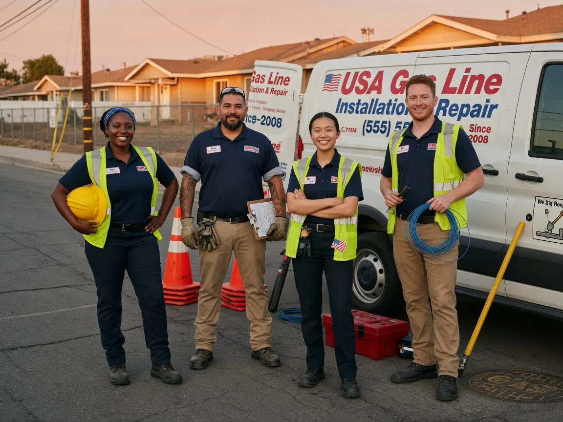 Gas Line Installation company in Shelton, NE